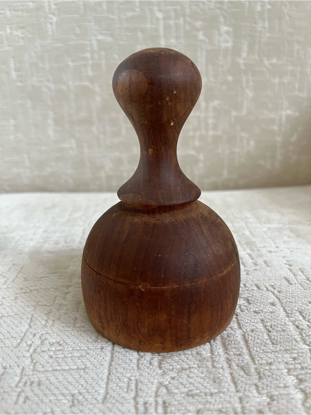 VINTAGE RARE Wooden Biscuit Donut Cutter Primitive Antique